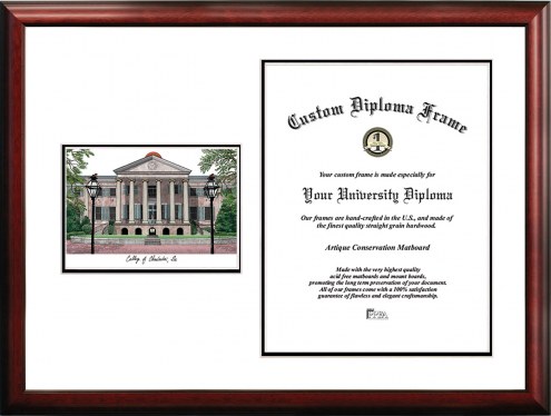 Charleston Cougars Scholar Diploma Frame