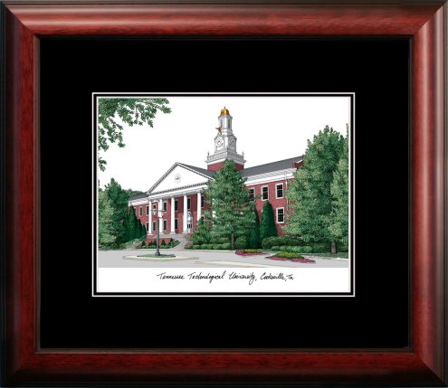 Tennessee Tech Golden Eagles Campus Images Lithograph