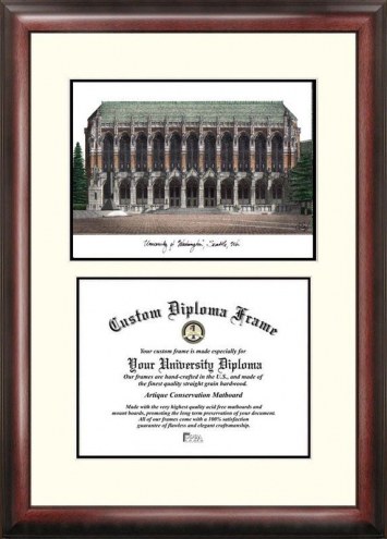 Washington Huskies Scholar Diploma Frame