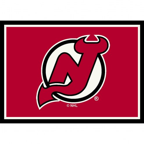 New Jersey Devils NHL Team Spirit Area Rug
