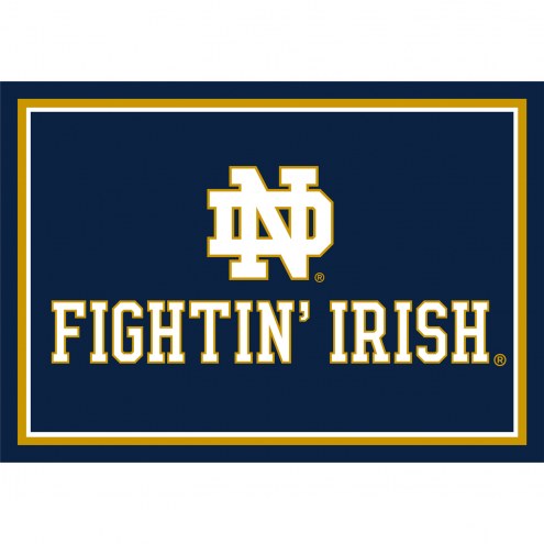 Notre Dame Fighting Irish 4&quot; x 6&quot; Spirit Area Rug