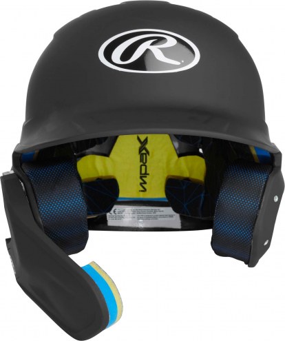 Rawlings Mach Matte Senior Baseball Batting Helmet with Adjustable Face Guard