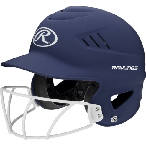 Rawlings COOLFLO Series Softball Batting Helmet with Face Guard