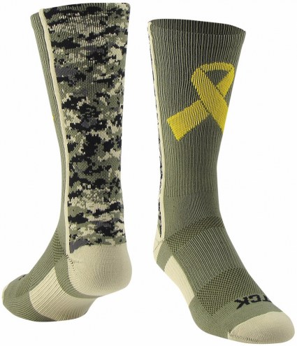 Twin City Military Ribbon Crew Socks
