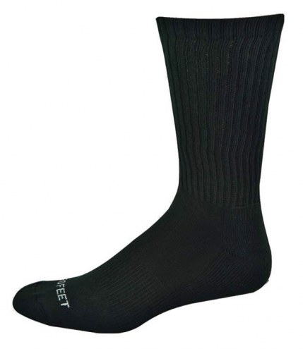 Pro Feet Solid Color Cotton Crew Socks - 3 pack
