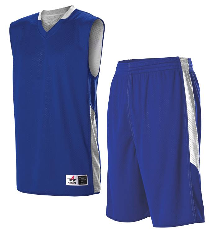 Alleson Single Ply Men's/Youth Reversible Custom Basketball Uniform