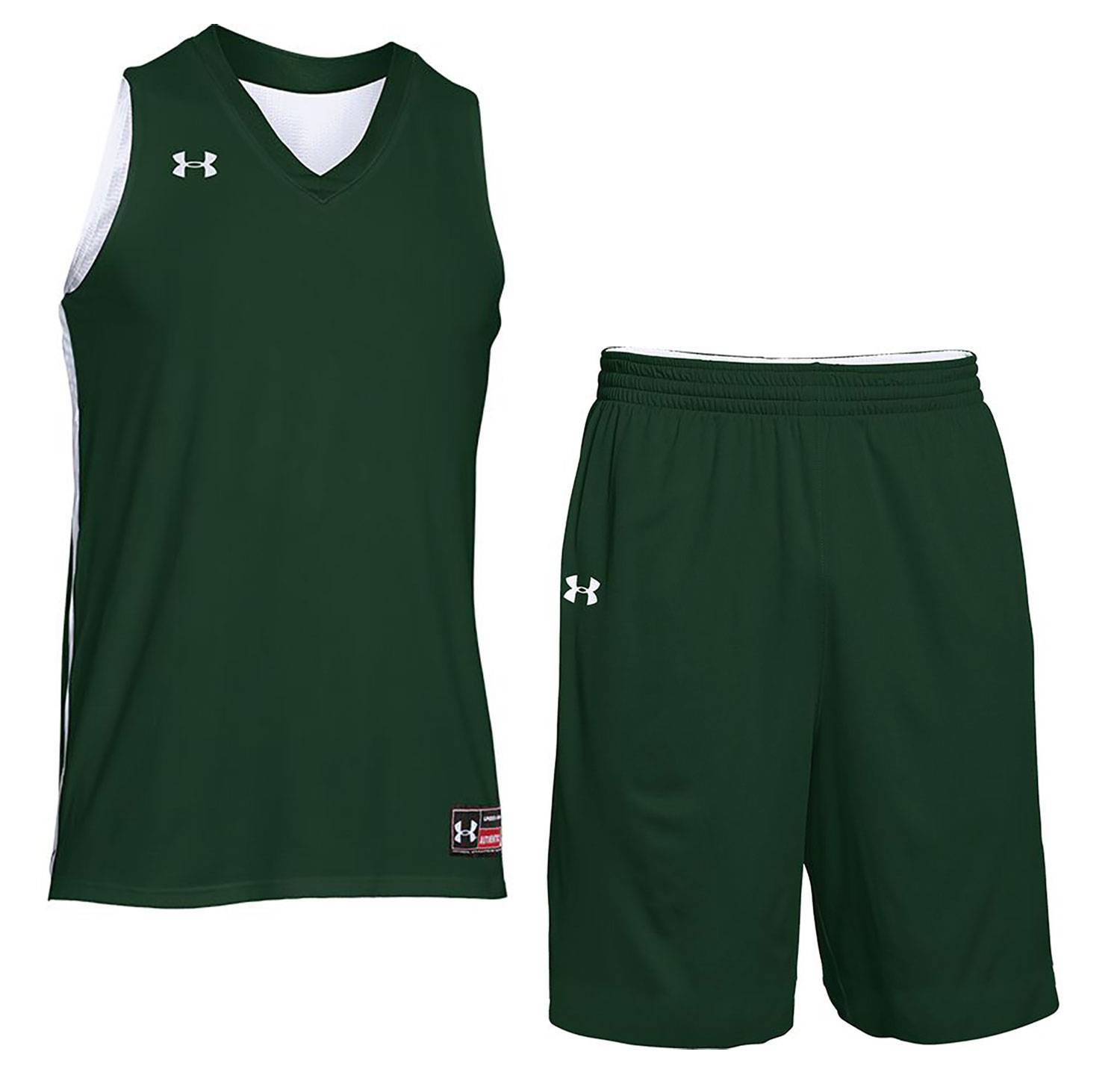 under armour drop step reversible jersey