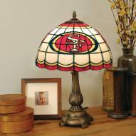 San Francisco 49ers NFL Stained Glass Table Lamp