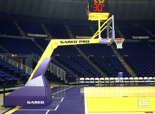 Gared Pro H Hydraulic Portable Basketball System with 10' 8&quot; Boom