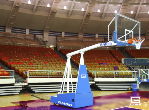 Gared Hoopmaster 8 Collegiate Portable Basketball System