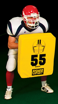 Fisher HD505 25&quot; x 20&quot; Rectangular Football Body Shield