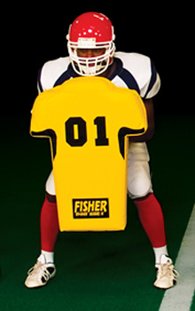 Fisher HD700 29&quot; x 22&quot; Man Shaped Football Body Shield