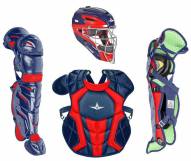 Under Armour Youth Girl's 9-12 Fastpitch Catcher's Gear Set Red 