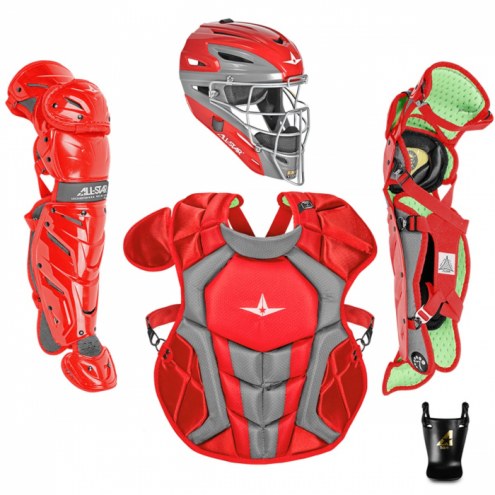 All Star System7 Axis NOCSAE Certified Youth Pro Catcher's Kit - Ages 9-12