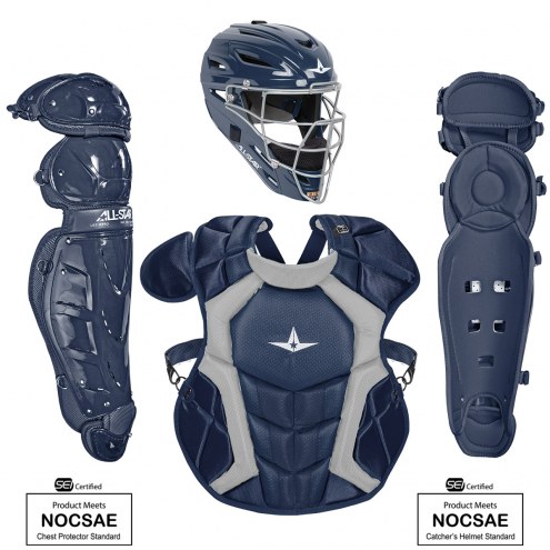 All Star Classic Pro NOCSAE Certified Adult Baseball Catcher's Kit
