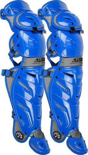All Star System Seven Axis Baseball Catcher's 16.5&quot; Leg Guards