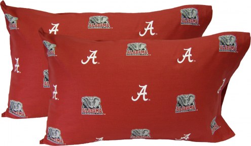 Alabama Crimson Tide Printed Pillowcase Set