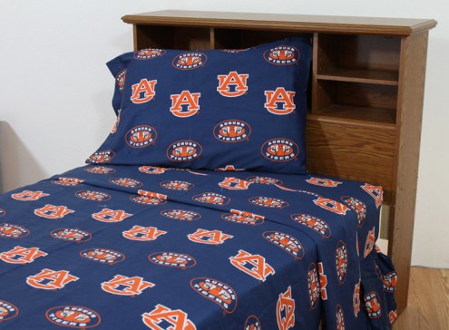Auburn Tigers Dark Bed Sheets