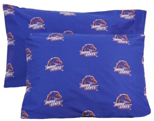 Boise State Broncos Printed Pillowcase Set