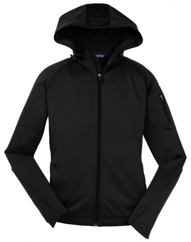 Sport-Tek Women's Tech Fleece Full Zip Hooded Jacket