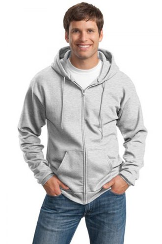 Port & Company Custom Adult Ultimate Full Zip Hooded Sweatshirt