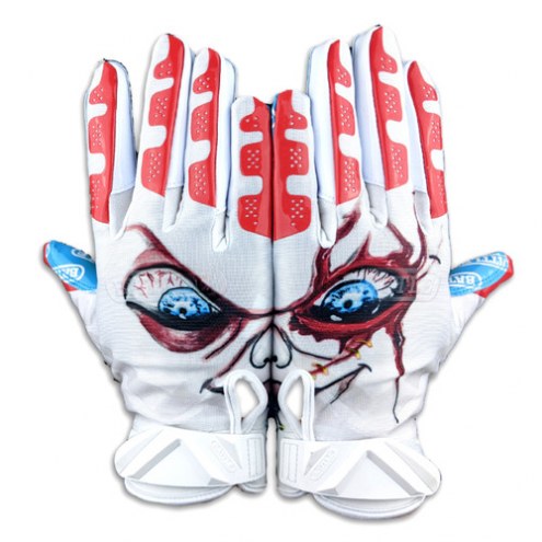 Battle Sports Lil Evil Adult Football Receiver Gloves