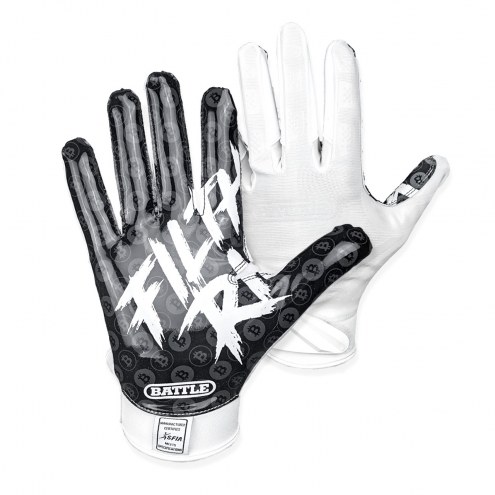 Battle Sports Double Threat Filthy Rich Adult Football Receiver Gloves