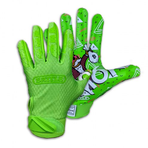Battle Sports Money Man 2.0 Youth Football Receiver Gloves