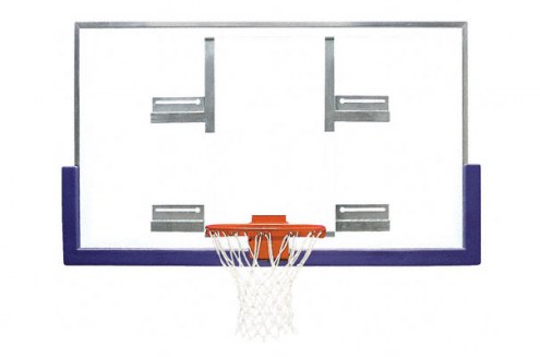 Bison Standard Conversion Board Gymnasium Basketball Backboard Package
