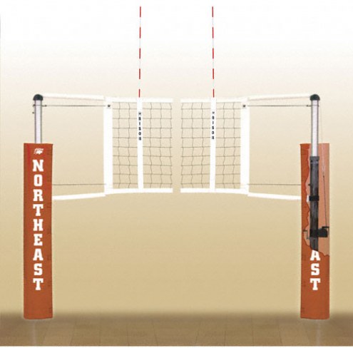 Bison CarbonMax Composite Indoor Volleyball System