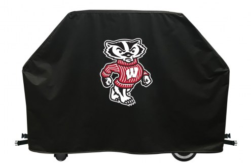 Wisconsin Badgers NCAA Logo Grill Cover