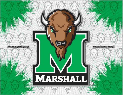 Marshall Thundering Herd Logo Canvas Print