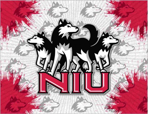 Northern Illinois Huskies Logo Canvas Print