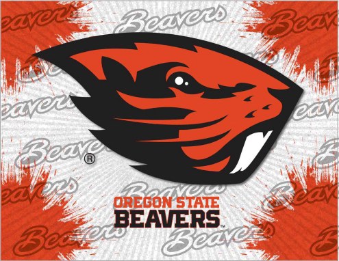 Oregon State Beavers Logo Canvas Print