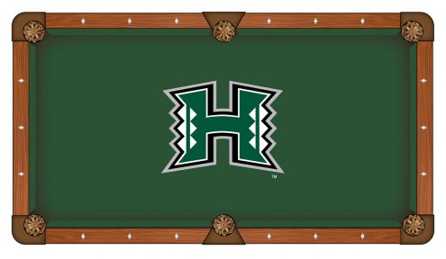 Hawaii Warriors Pool Table Cloth