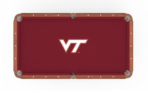 Virginia Tech Hokies Pool Table Cloth