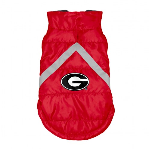 Georgia Bulldogs Dog Puffer Vest