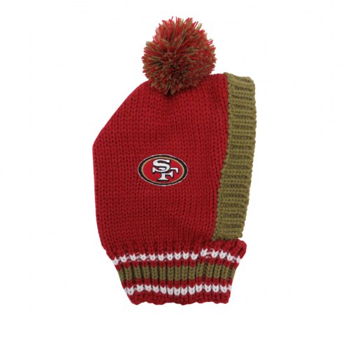 San Francisco 49ers Knit Dog Hat
