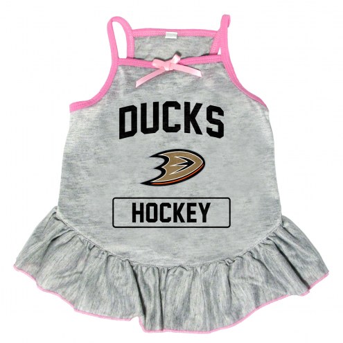 Anaheim Ducks Gray Dog Dress