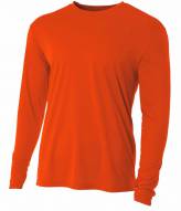A4 Youth/Adult Cooling Performance Long Sleeve Custom Crew Shirt