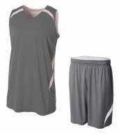 A4 Youth/Adult Reversible Double Double Custom Basketball Uniform