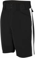 Adams Football Officials Shorts - Black / White Stripe