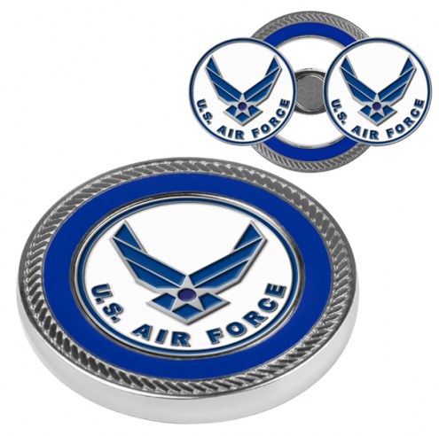 Air Force Falcons Challenge Coin with 2 Ball Markers