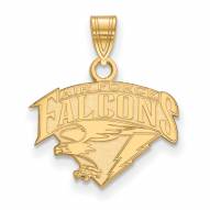 Air Force Falcons College Sterling Silver Gold Plated Small Pendant