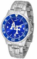 Air Force Falcons Competitor Steel AnoChrome Color Bezel Men's Watch