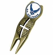 Air Force Falcons Gold Crosshairs Divot Tool