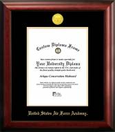 Air Force Falcons Gold Embossed Diploma Frame