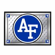 Air Force Falcons Horizontal Framed Mirrored Wall Sign