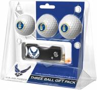 Air Force Falcons Linkswalker Golf Ball Gift Pack with Spring Action Divot Tool