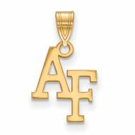 Air Force Falcons NCAA Sterling Silver Gold Plated Small Pendant